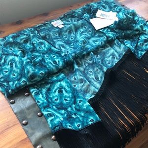 Lularoe Monroe wolves HTF unicorn